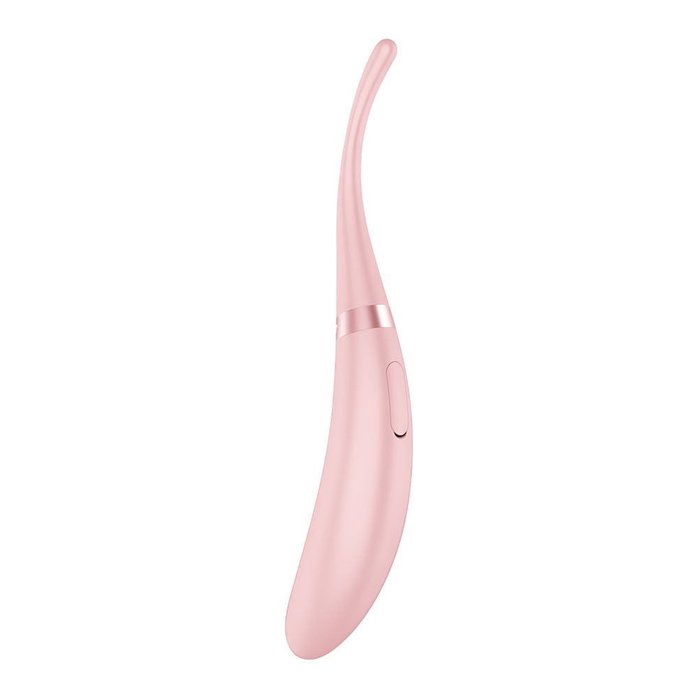 Satisfyer Tip Tease (Rose) – USB Rechargeable Rotating Vibrator with Twirling Tip > Vibrators > Standard Vibrators