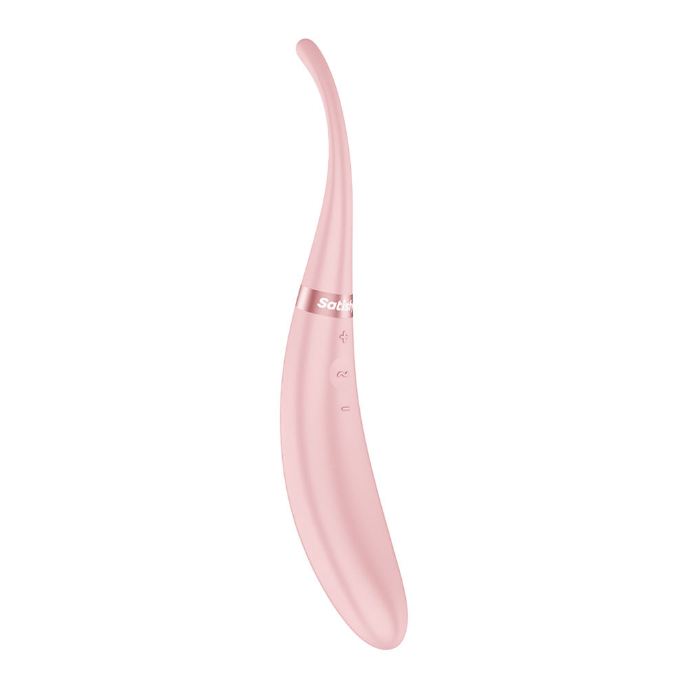 Satisfyer Tip Tease (Rose) – USB Rechargeable Rotating Vibrator with Twirling Tip > Vibrators > Standard Vibrators