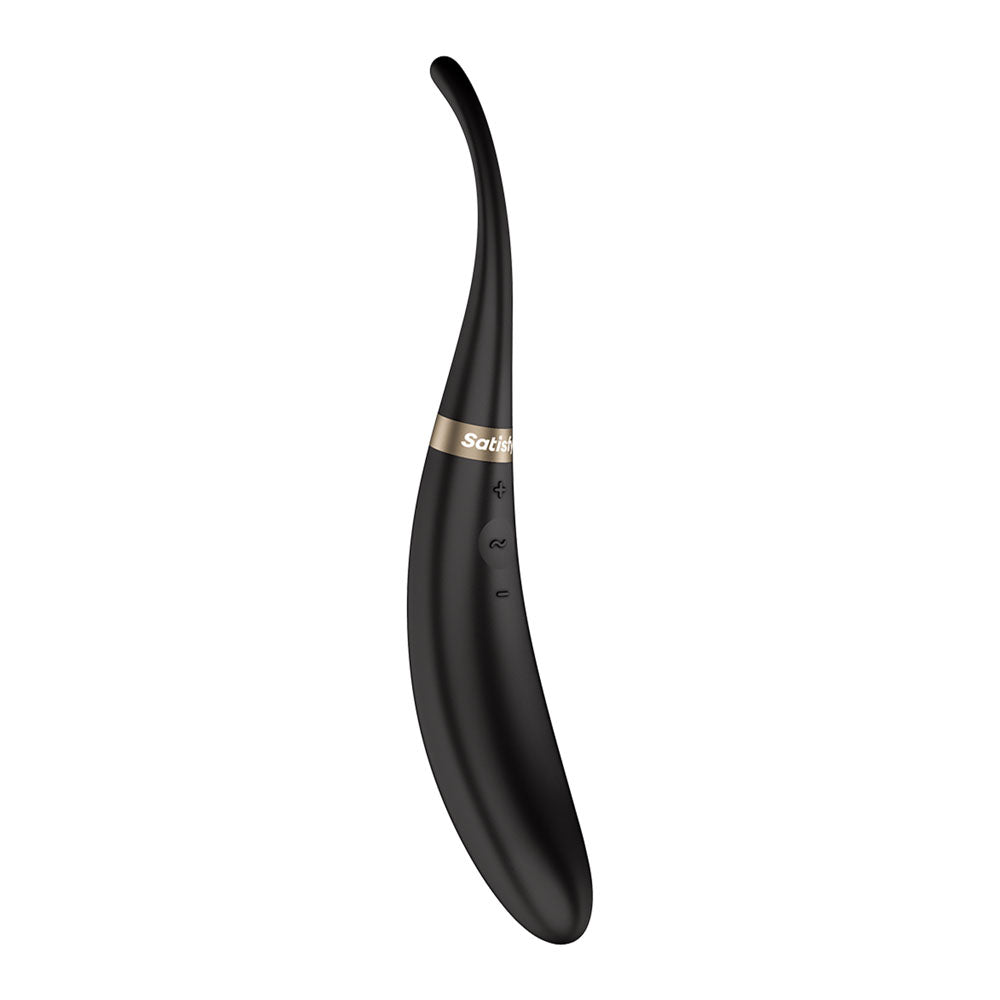 Satisfyer Tip Tease Rotating Tip Vibrator Black