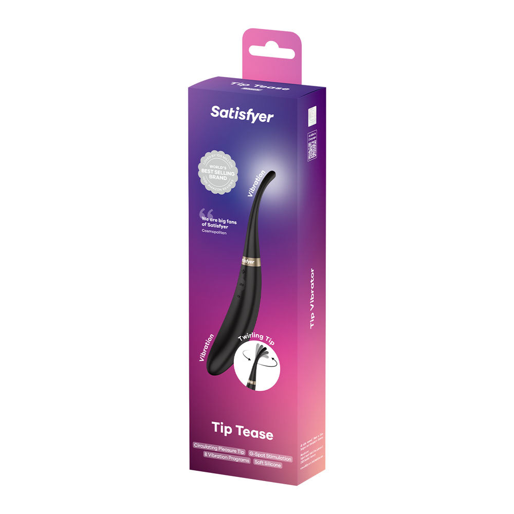 Satisfyer Tip Tease – USB Rechargeable Rotating Tip Vibrator > Vibrators > Standard Vibrators