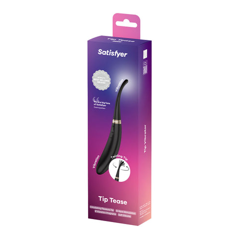 Satisfyer Tip Tease – USB Rechargeable Rotating Tip Vibrator > Vibrators > Standard Vibrators