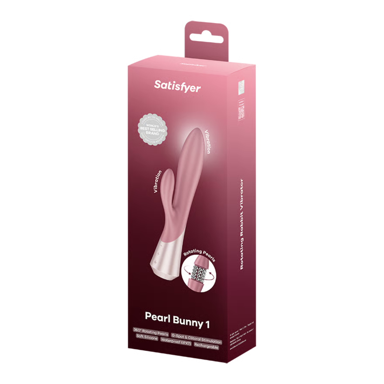 Satisfyer Pearl Bunny (Terracotta) – Rabbit Vibrator Default Title > Vibrators > Ladies > Rabbit Main image