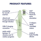 Satisfyer Pearl Bunny 2 Rechargeable Rabbit Vibrator > Vibrators > Ladies > Rabbit