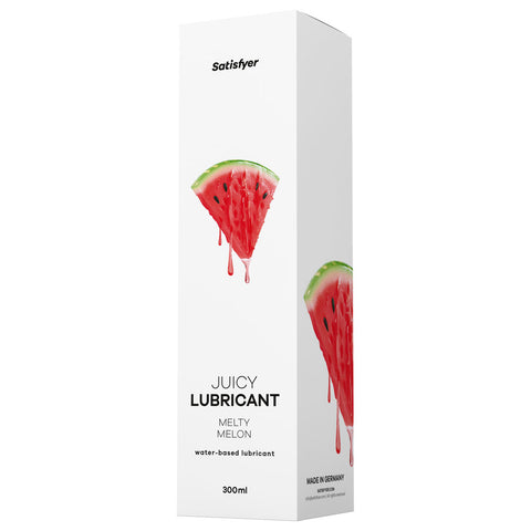 Satisfyer Juicy Lubricant Melty Melon (Water-Based, 300ml) – Water-Based Lubricant > Lube > Flavoured