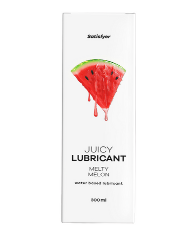 Satisfyer Juicy Lubricant Melty Melon (Water-Based, 300ml) – Water-Based Lubricant Default Title > Lube > Flavoured
