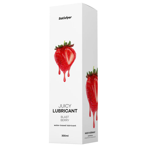 Satisfyer Juicy Lubricant (Blast Berry) – Water-Based Lubricant 300ml > Lube > Flavoured