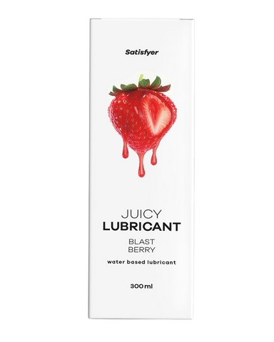 Satisfyer Juicy Lubricant (Blast Berry) – Water-Based Lubricant 300ml Default Title > Lube > Flavoured