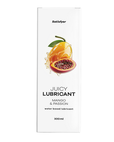 Satisfyer Juicy Lubricant (Mango & Passion) – Water-Based Lubricant 300ml Default Title > Lube > Flavoured