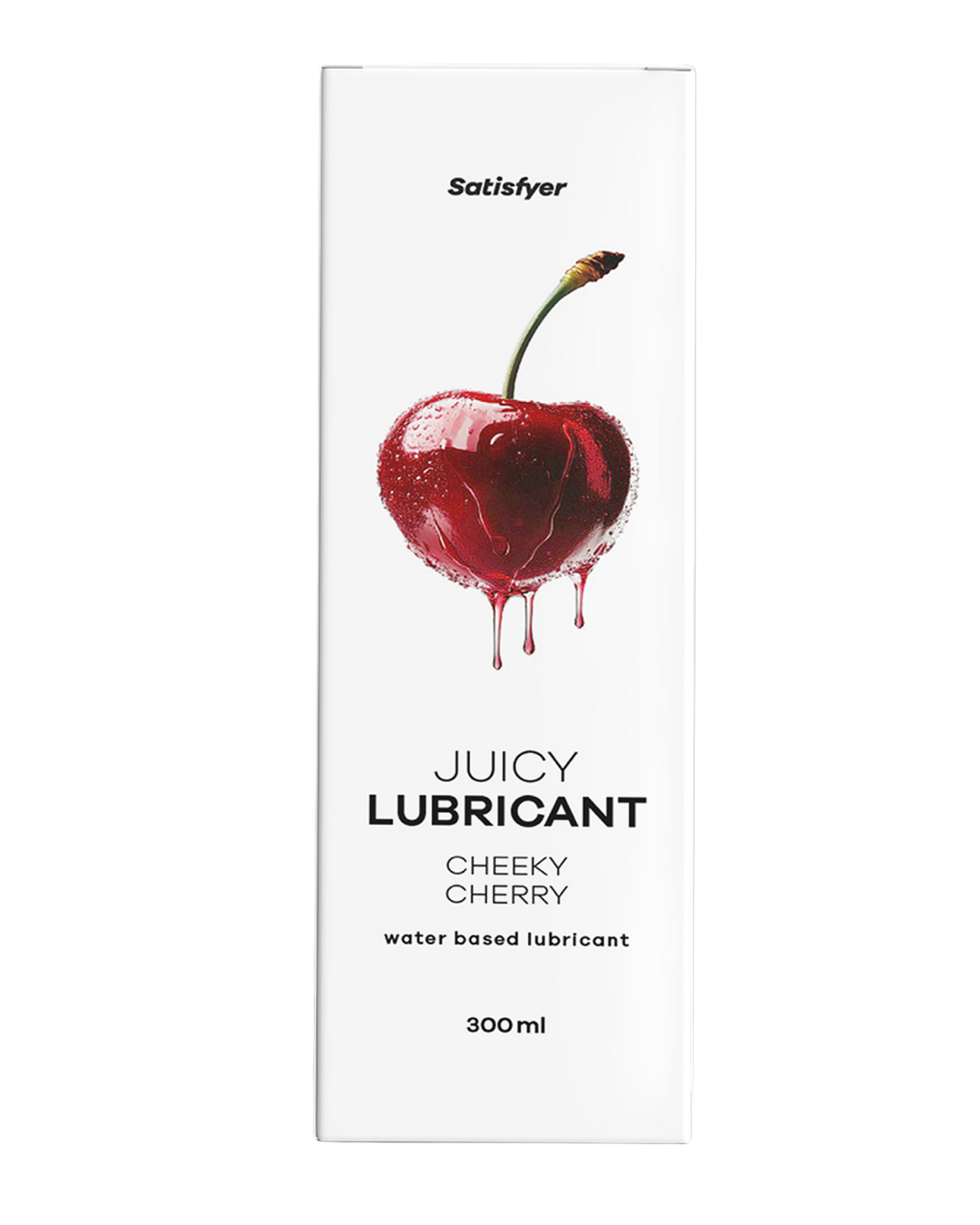 Satisfyer Juicy Lubricant (Cheeky Cherry) – Water-Based Lubricant 300ml Default Title > Lube > Flavoured
