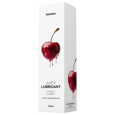 Satisfyer Juicy Lubricant (Cheeky Cherry) – Water-Based Lubricant 300ml > Lube > Flavoured