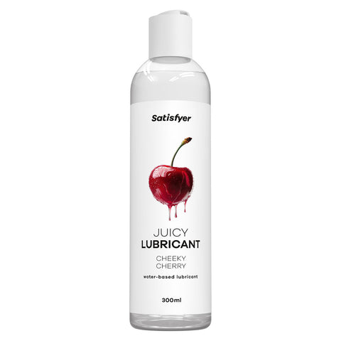 Satisfyer Juicy Lubricant (Cheeky Cherry) – Water-Based Lubricant 300ml > Lube > Flavoured