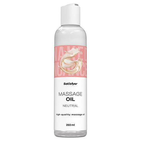 Satisfyer Massage Oil (Neutral, 250ml) – Massage Oil > Essentials > Massage Oil