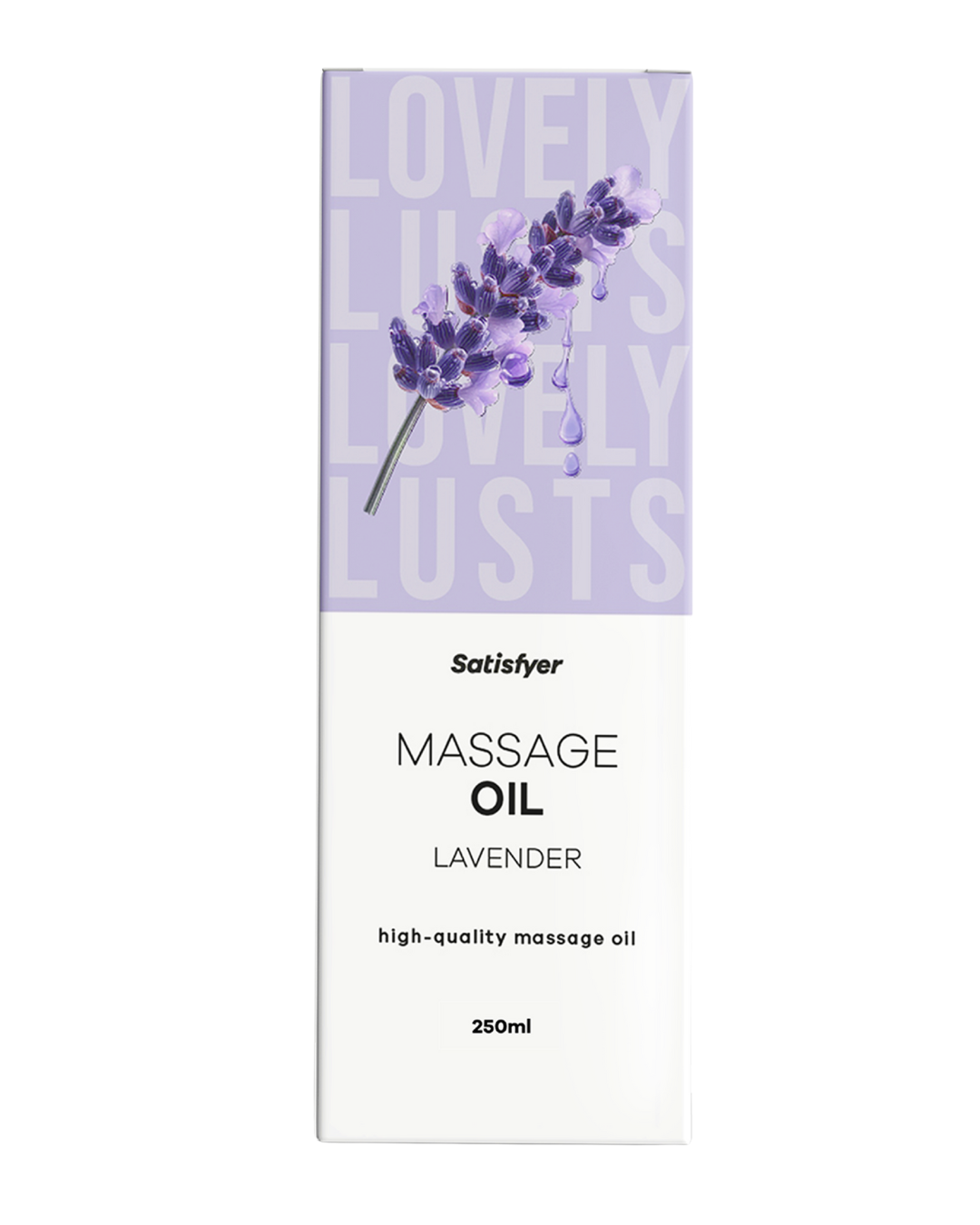 Satisfyer Massage Oil (Lavender) – 250ml Massage Oil Default Title > Essentials > Massage Oil