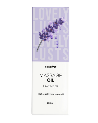 Satisfyer Massage Oil (Lavender) – 250ml Massage Oil Default Title > Essentials > Massage Oil
