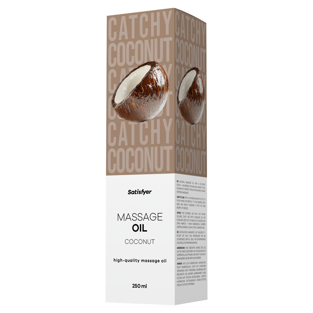 Satisfyer Coconut Massage Oil (250ml) – Nourishing Body Oil > Essentials > Massage Oil