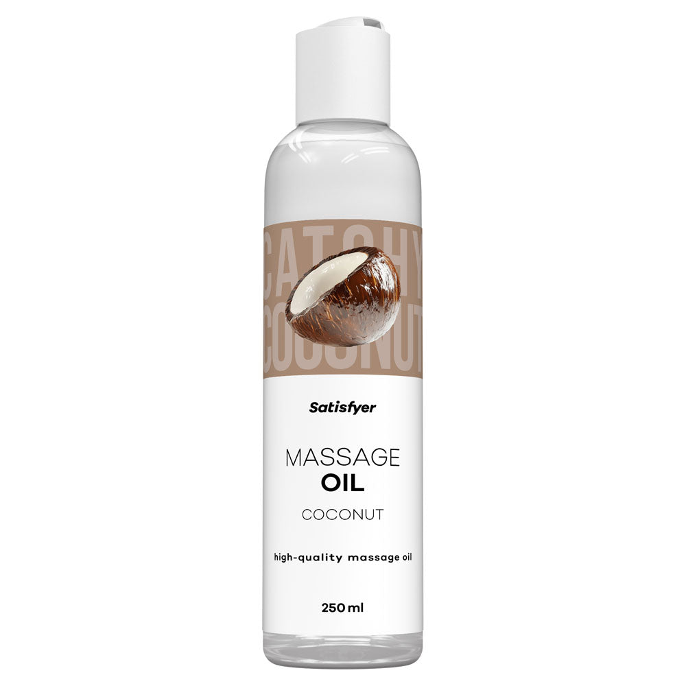 Satisfyer Coconut Massage Oil (250ml) – Nourishing Body Oil > Essentials > Massage Oil