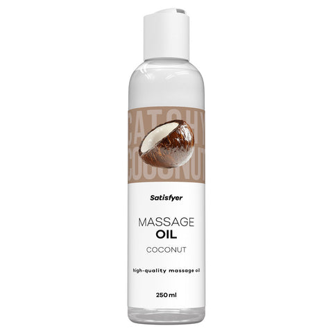 Satisfyer Coconut Massage Oil (250ml) – Nourishing Body Oil > Essentials > Massage Oil
