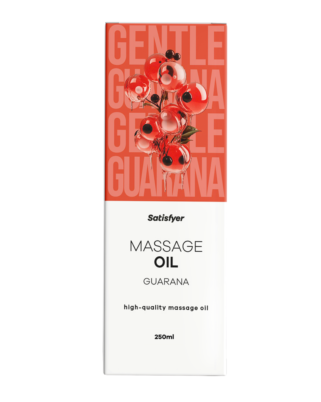Satisfyer Guarana Massage Oil 250ml – Nourishing Massage Oil Default Title > Essentials > Massage Oil
