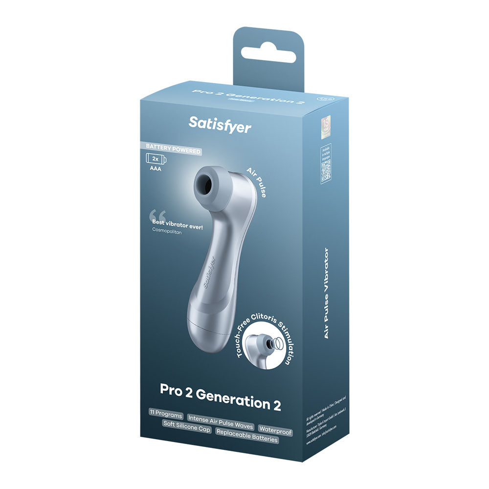 Satisfyer Pro 2 Generation 2 – Touch-Free Clitoral Stimulator > Sex Toys For Ladies > Air Pulsation