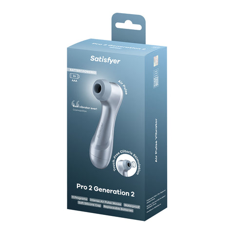 Satisfyer Pro 2 Generation 2 – Touch-Free Clitoral Stimulator > Sex Toys For Ladies > Air Pulsation