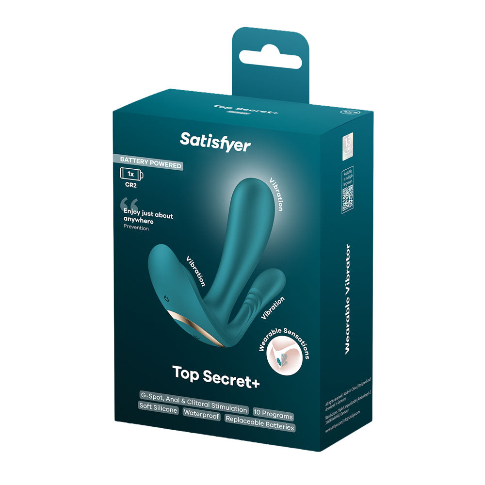 Satisfyer Top Secret Plus – Wearable Dual Motor G-Spot and Anal Vibrator > Sex Toys For Ladies > Panty Vibes