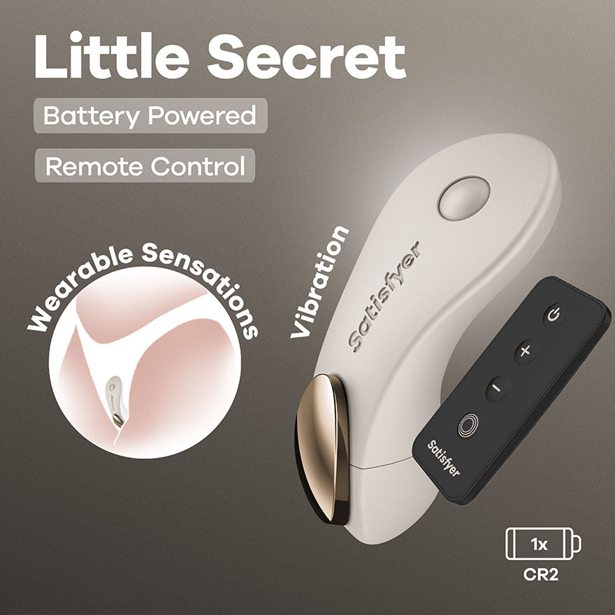 Satisfyer Little Secret Remote Control Panty Vibrator Secondary image