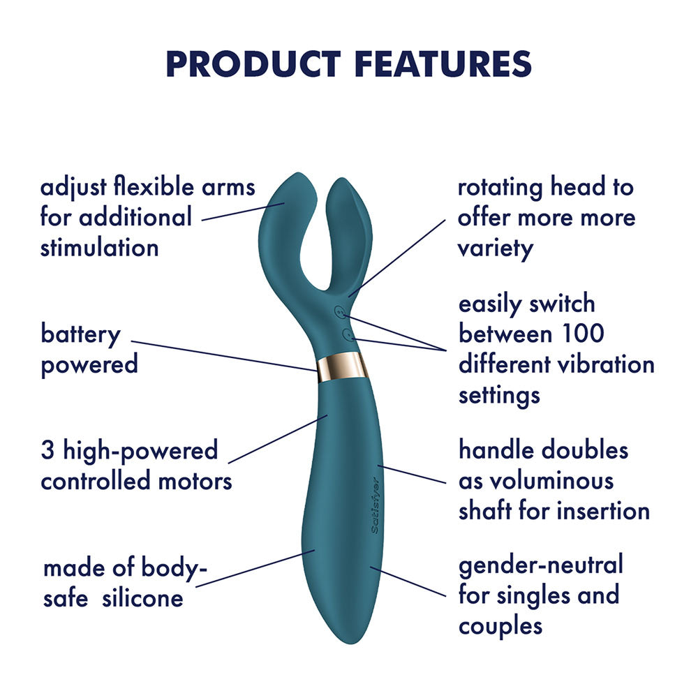 Satisfyer Endless Fun Battery Series – 23.5 cm Vibrator Stimulator > Vibrators > Standard Vibrators
