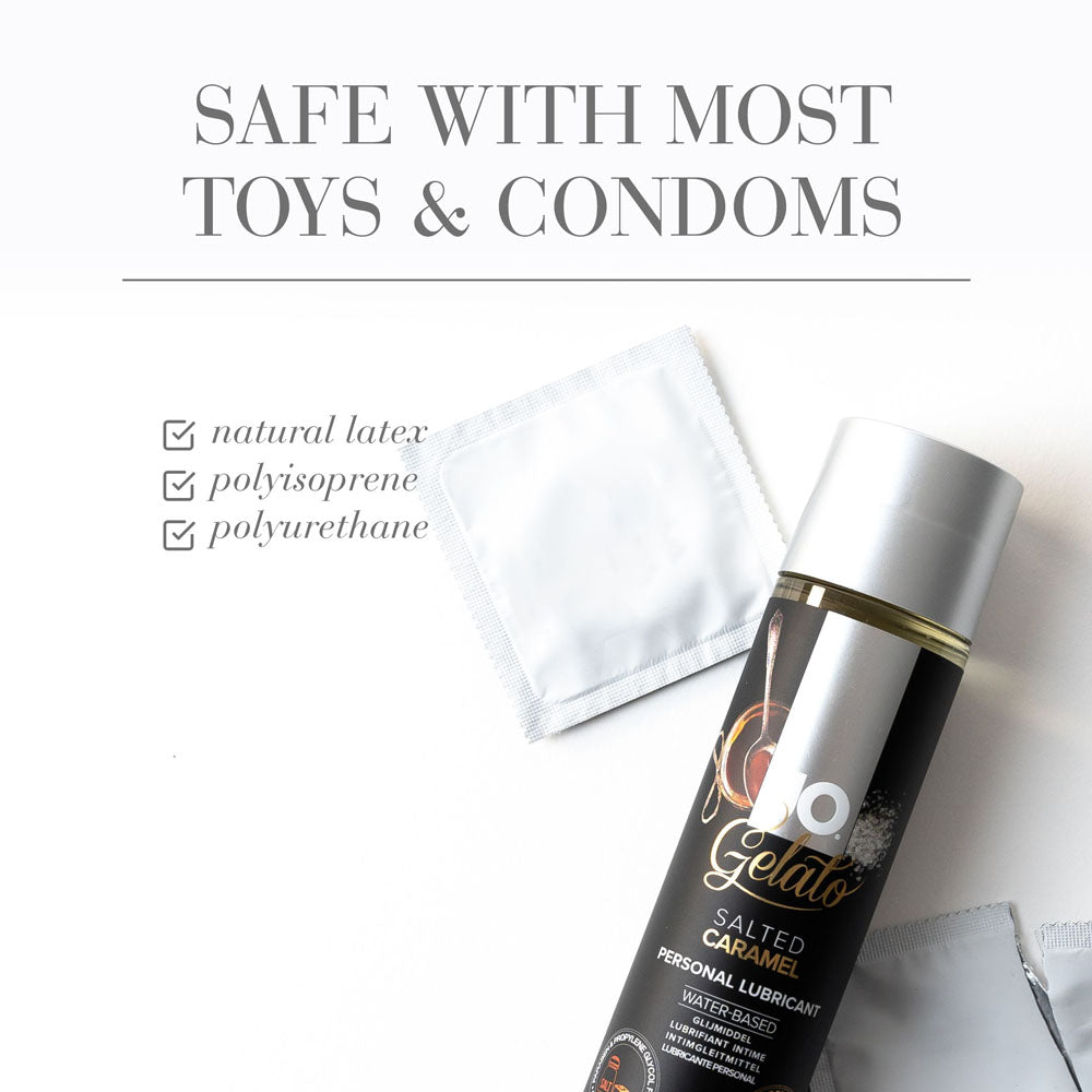 JO Gelato Salted Caramel (Salted Caramel) – Flavored Water-Based Lubricant 30 ml > Lube > Flavoured