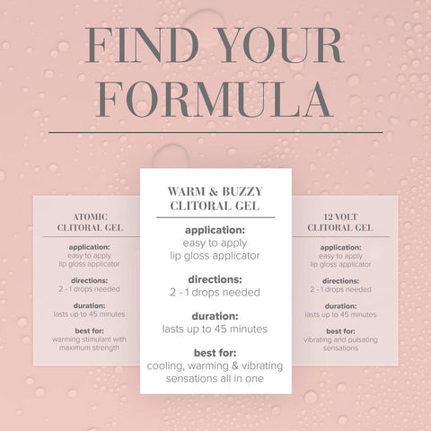 JO Warm & Buzzy (10 mL) – Warming Clitoral Stimulation Gel Enhancers Female