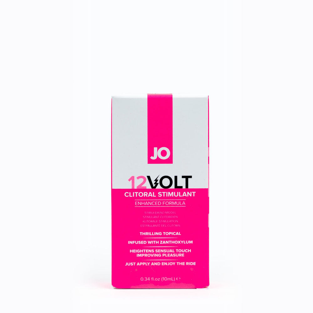 JO 12 Volt Clitoral Stimulant Gel – Oil-Based 10 ml Intense Sensation Gel Default Title > Essentials > Womens Enhancers Main image