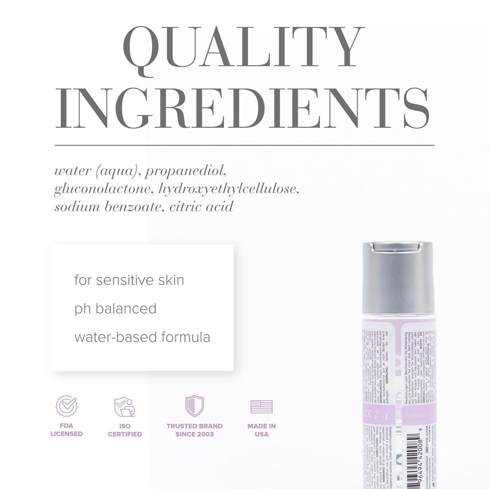 JO Agape Original (60 mL) – Water-Based Lubricant for Sensitive Skin Water Based Lube