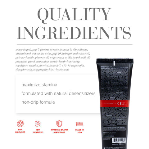 JO Prolonger Gel – Penis Desensitizing Gel 60 mL Tube ENHANCERS