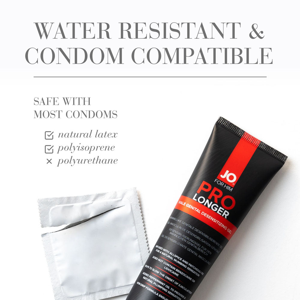 JO Prolonger Gel – Penis Desensitizing Gel 60 ml Tube > Essentials > Mens Enhancers