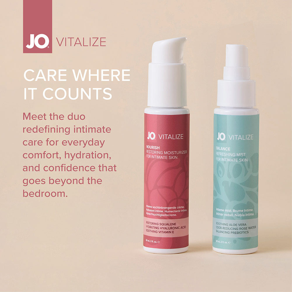 JO Vitalize Balance Refreshing Mist – pH-Balanced Intimate Spray 60ml > Essentials > Bath & Body