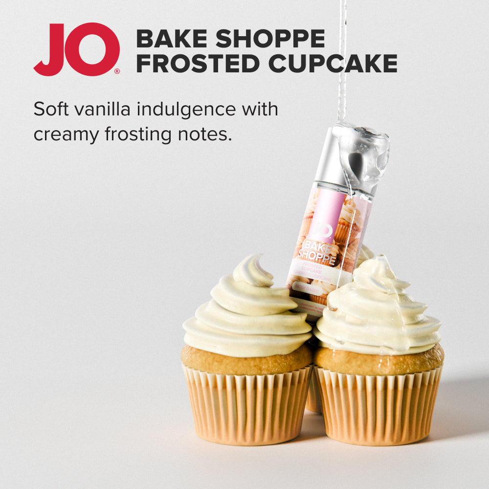 JO Bake Shoppe Frosted Cupcake – Water-Based Flavored Lubricant 60 ml Bottle Secondary image