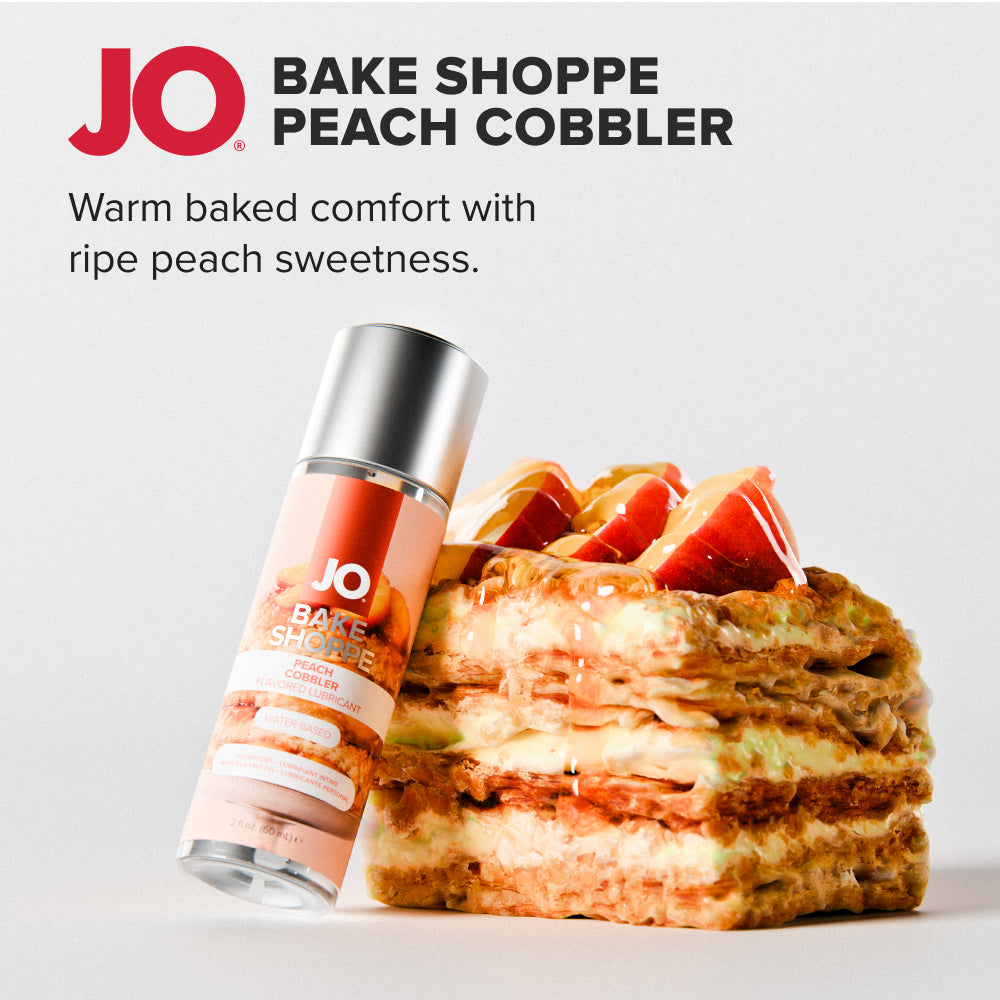 JO Bake Shoppe Peach Cobbler – Peach Flavored Water-Based Lubricant 60 ml Secondary image