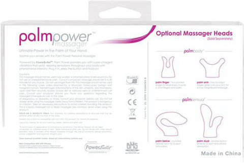 PalmPower Massage Wand Pink – Powerful Vibrations Handheld Massager > Sex Toys > Massage Wands