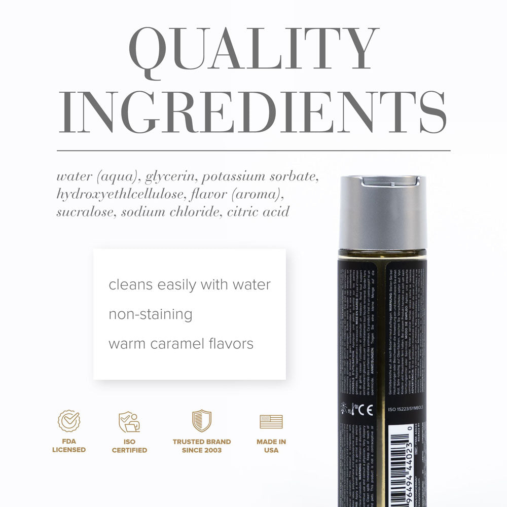 JO Gelato Salted Caramel (120 ml) – Water-Based Flavored Lubricant > Lube > Flavoured