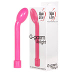 Adam & Eve G-Gasm Delight – Slim 17.8 cm Vibrator with Multi-Speed Control Pink > Sex Toys For Ladies > G-Spot Vibrators