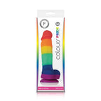 Colours Pride Edition 5 Inch Dong – Rainbow Silicone Dong > Dildos > Realistic Dildos