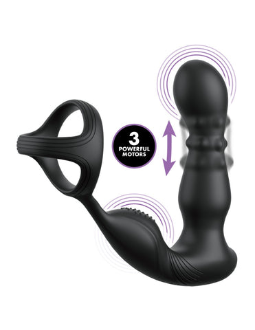 Anal Fantasy Elite Ass-Gasm Slide & Glide USB Rechargeable Silicone 7.5 Inch Prostate Massager > Anal Range > Prostate Plugs
