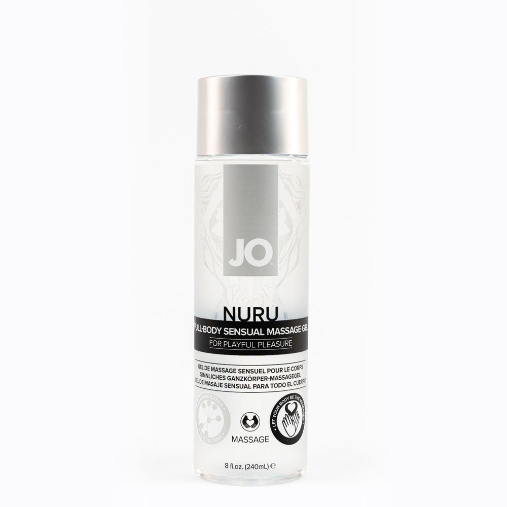 JO Nuru Massage Gel – Water-Based Massage Lubricant 240ml Bottle Default Title > Lube > Water Based Main image