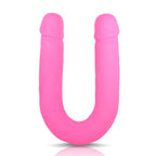 The Dixon 50cm Double Dong in Pink > Dildos > Double Dildos