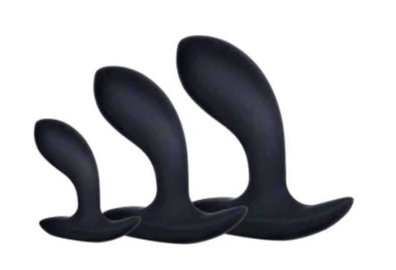 Kick Up Anal Trainer Set - Set of 3 Sizes 5.1cm to 8.9cm