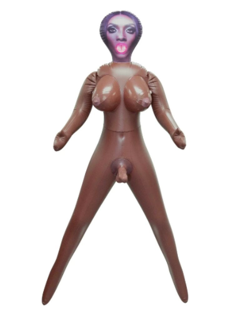 Eager Bae Transsexual Love Doll – 150cm Realistic Doll with 2 Love Holes and 5.5 Inch Dildo > Sex Toys > Sex Dolls > Inflatable