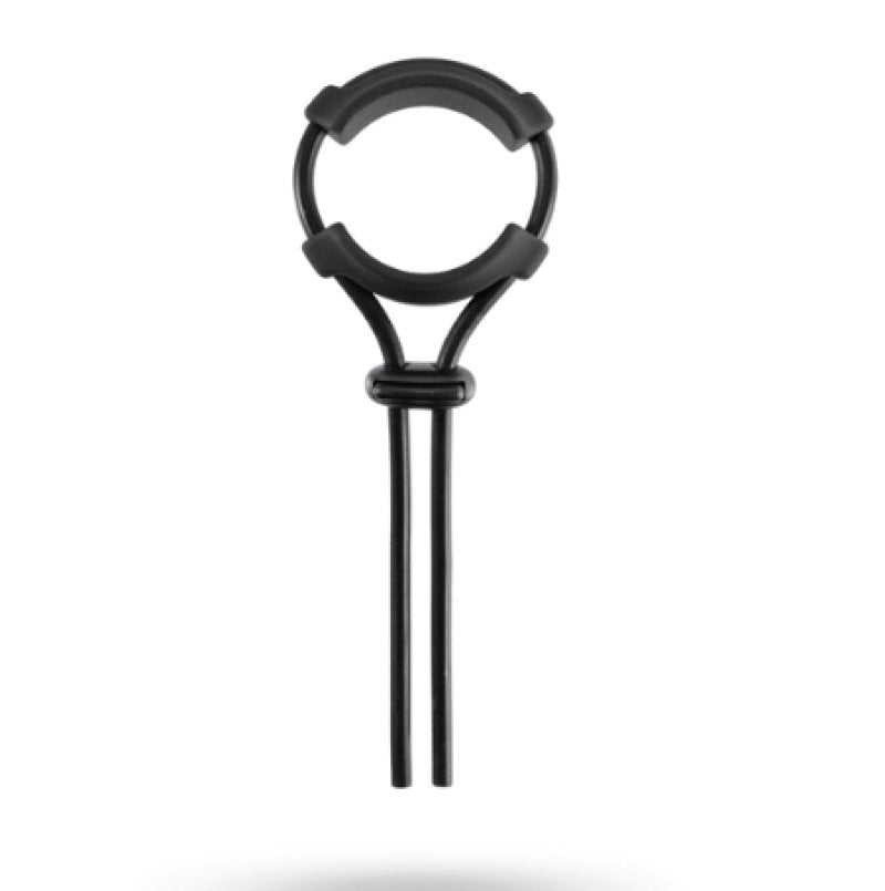 Adjustable Cock Ring – Hygienic Silicone 5.1 Inch Total Length Cock Ring