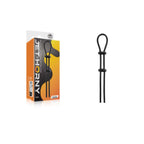 Adjustable Cock Ring with Ball Strap – Hygienic Silicone 16.5 Inch Cock Ring > Cock Ring > Adjustable