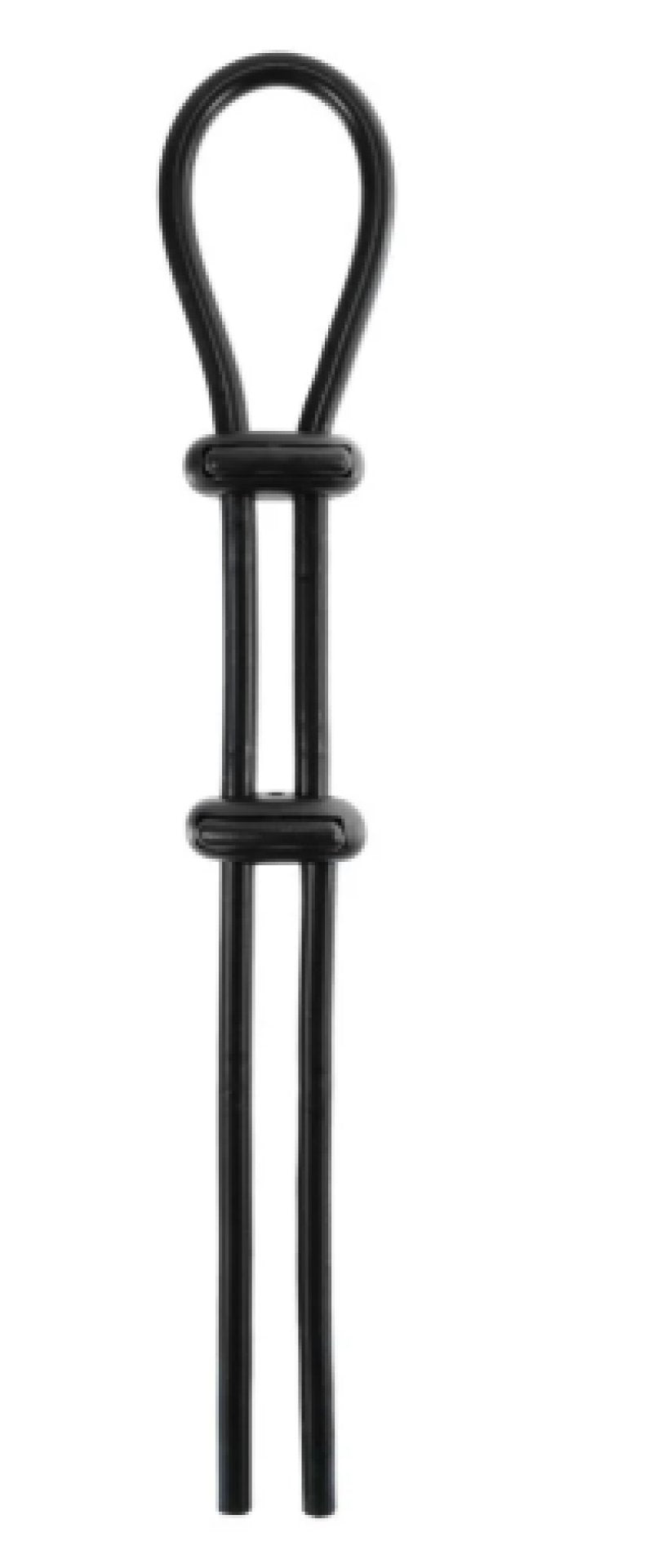 Adjustable Cock Ring with Ball Strap – Hygienic Silicone 16.5 Inch Cock Ring > Cock Ring > Adjustable
