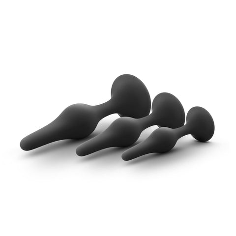 Luxe Beginner Plug Kit Black - Three Graduated Sizes