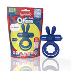 Screaming O 4B Ohare Blueberry – Deep Bass Vibrations Rabbit Vibrator > Cock Ring > Vibrating